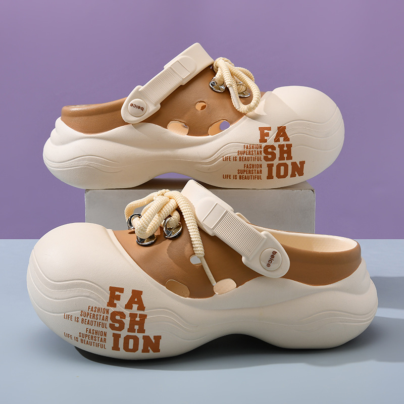 2025 m. nauji batai, moteriškos šlepetės, vasariniai mieli viršutiniai drabužiai, mergaičių paplūdimio batai, Eva sandalai, didmeninė prekyba