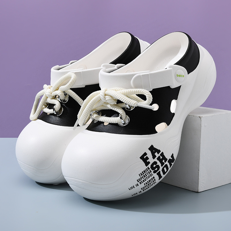 2025 m. nauji batai, moteriškos šlepetės, vasariniai mieli viršutiniai drabužiai, mergaičių paplūdimio batai, Eva sandalai, didmeninė prekyba