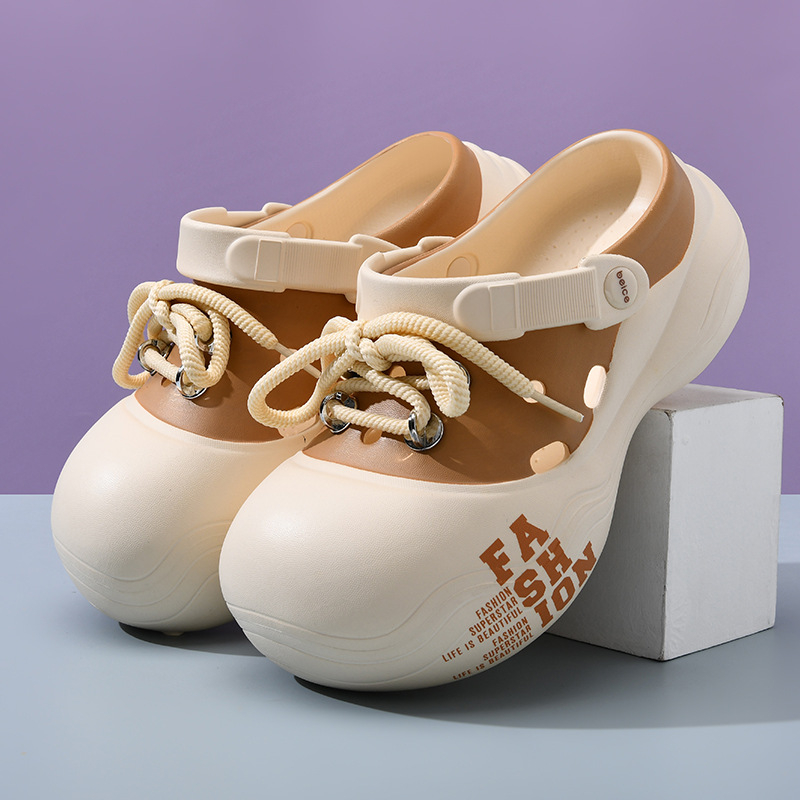 2025 m. nauji batai, moteriškos šlepetės, vasariniai mieli viršutiniai drabužiai, mergaičių paplūdimio batai, Eva sandalai, didmeninė prekyba