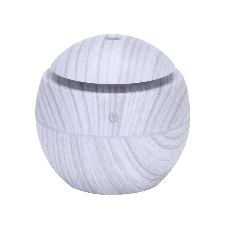 Kreatív golyós usb mini árnyékolók fehér fa gomba párásító színes hangulatfény néma aromaterápia otthon