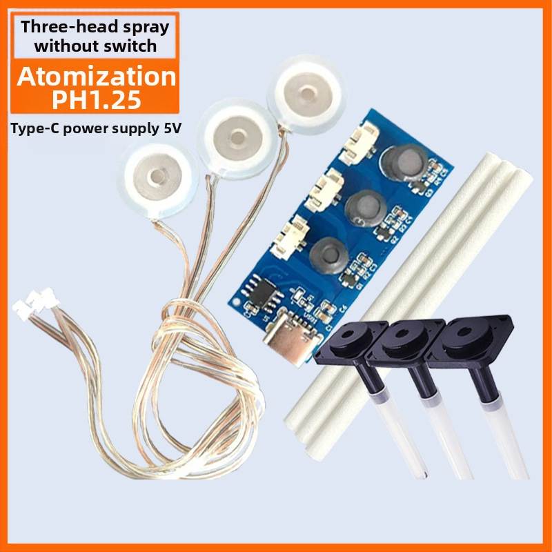 Chun Jia San permetező párásító modul barkács porlasztó permetező meghajtó áramköri lap 1 húzás 3 növény öntözési köd mennyisége