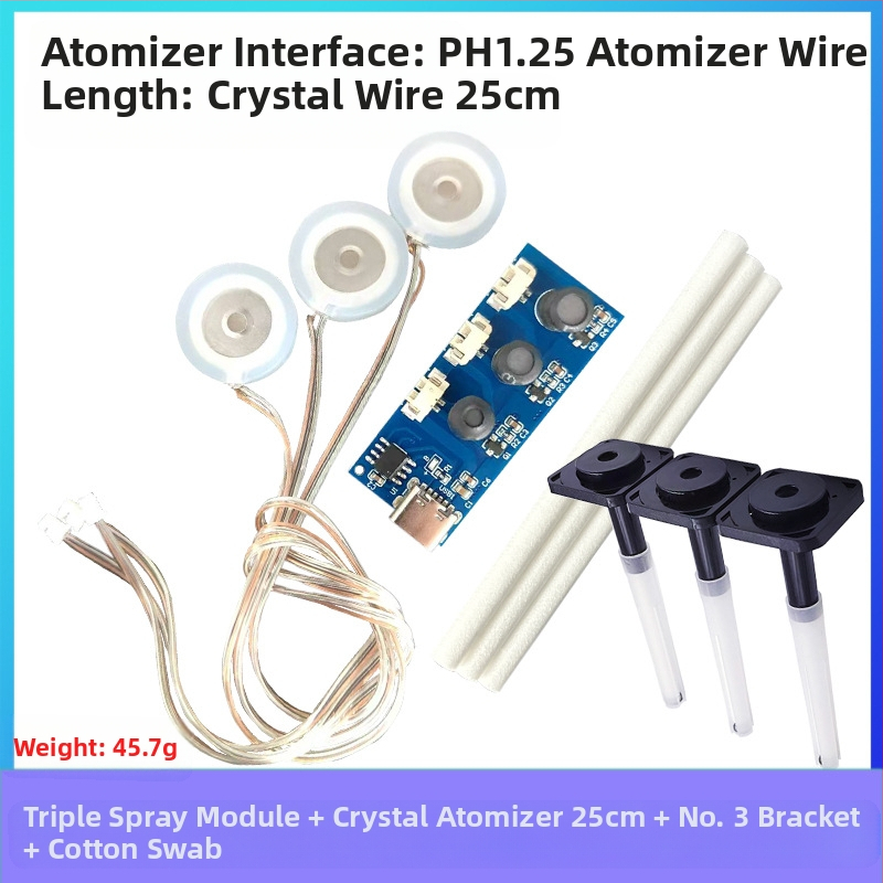Chun Jia San permetező párásító modul barkács porlasztó permetező meghajtó áramköri lap 1 húzás 3 növény öntözési köd mennyisége