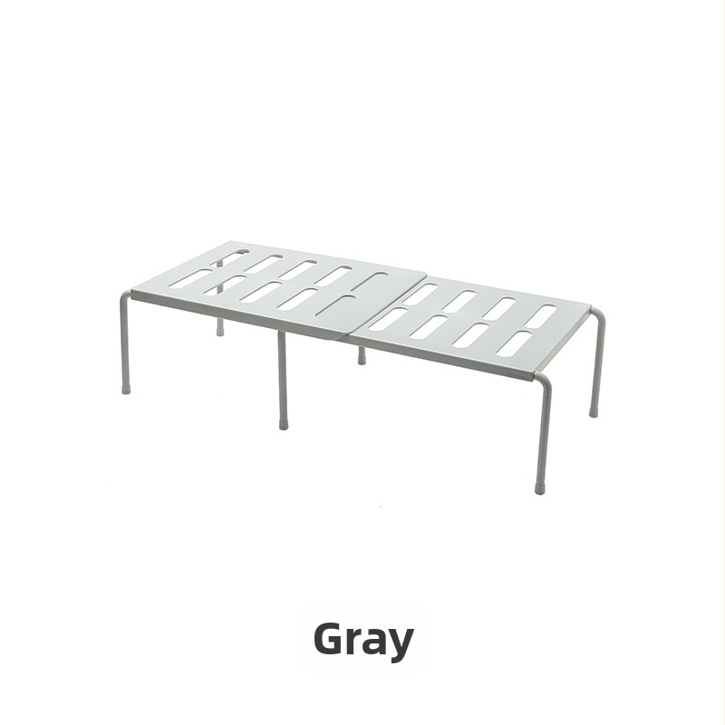 Kuchynský rozťahovací úložný stojan na drez, skrinka, laminovaný stojan, úložný priestor do kuchynskej skrinky, multifunkčný stojan na hrnce, úložná polica