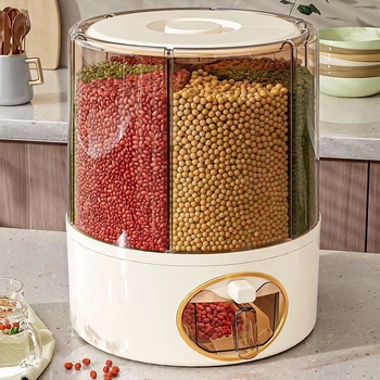 Pööratav riisiämber Uus multifunktsionaalne teravilja hoiustamise ämber Alamvõrgust riisiämber Jämeda teravilja hoiustamise tolmukindel riisiämber