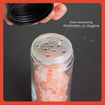 Σετ μπαχαρικών από γυαλί με περιστρεφόμενο τροχό, μπουκάλια μπαχαρικών, βάζα μπαχαρικών, δοχεία μπαχαρικών, μπουκάλια μπαχαρικών, κατασκευαστής μπουκαλιών μπαχαρικών σε απόθεμα χονδρικής