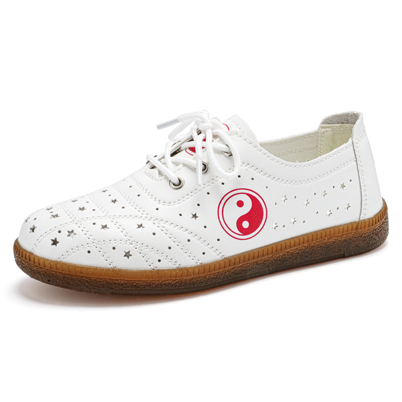 Puha talpú, puha felületű dezodoráló tavaszi és őszi Taijiquan verseny Taiji cipők lélegző marhaín talpú, csúszásmentes, kopásálló, közvetlen gyári értékesítés