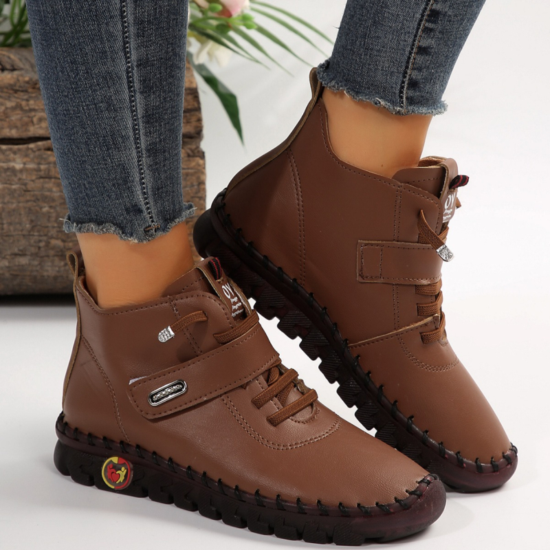 Határokon átnyúló nagy méretű téli 2024 új export pamutcipők polár béléssel, meleg anyacipők pamut csizmák alkalmi hótaposók nőknek