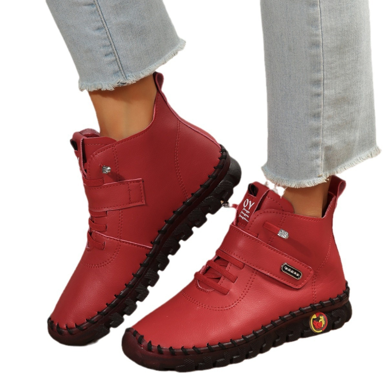 Határokon átnyúló nagy méretű téli 2024 új export pamutcipők polár béléssel, meleg anyacipők pamut csizmák alkalmi hótaposók nőknek