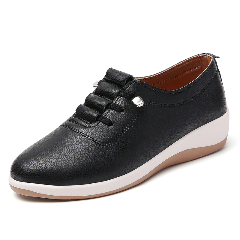 Pantofi de damă din piele naturală de primăvară, cu talpă moale și fără slip, la preț special, lichidare de stoc, originali, la preț special