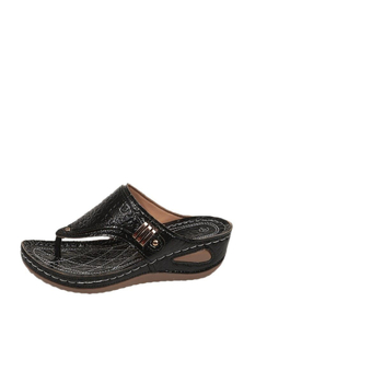 Naiste plätud 2025. aasta suvel uue stiiliga Euroopa ja Ameerika väliskaubanduse suured õõnsad metallist paksu tallaga sandaalid naistele hulgimüügiks