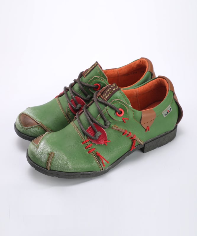 Tma Eyes tavaszi-őszi női divatos, minden mérkőzésre alkalmas alkalmi cipő, kerek orrú, lapos talpú, púderes cipőfényesítő