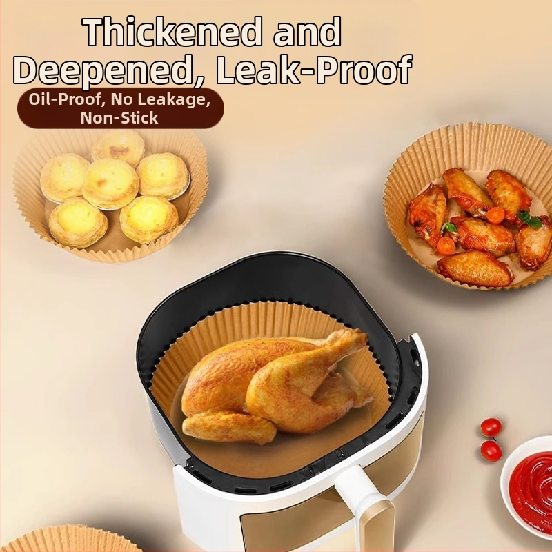 Специална хартия за фритюрник, домакинска фурна, барбекю, силиконова хартия за олио, кухненска хартия за печене, удебелена хартия за фритюрник за еднократна употреба