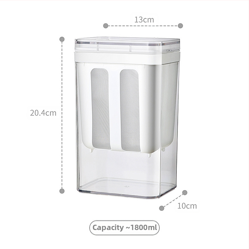 Japán joghurt szűrőháló enzim joghurt tejsavó szűrőháló szivárgás tejsavbaktériumok Új lefolyó zöldségtároló zöldségtároló