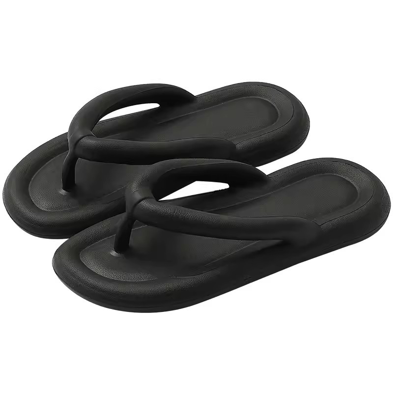 Papuci de plajă pentru femei, de vară, cu talpă groasă, antiderapantă, cu desene animate, papuci de plajă, vară, 2024