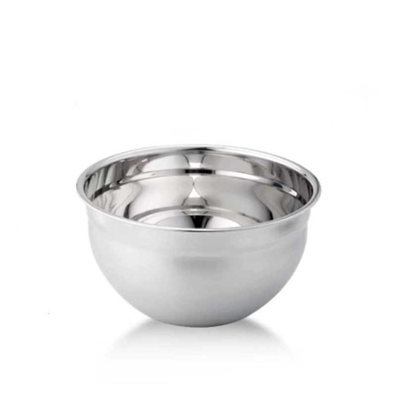 Amerikai színű szilikon aljú Salah tál fedővel, főzéshez és sütéshez, rozsdamentes acélból készült, többcélú tojástartó