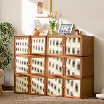 Mänguasjade ja muu hoiukast Multifunktsionaalne hoiukapp Kalek Grid kapp Rotangist hoiukasti korraldaja hoiukorv