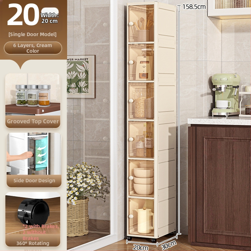 20 cm kitsa vahega hoiukapp sahtlitüüpi köögivahega mitmekihiline vannitoa kitsas hoiukapp hoiuriiul