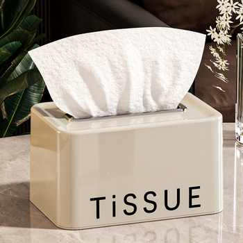„Ins Style“ spyruoklinė servetėlių dėžutė svetainei, miegamajam, sustiprinta sustorinta, apsauganti nuo kritimo servetėlių dėžutė, lengva, prabangi, paprasto stiliaus, ištraukimo popierinė dėžutė