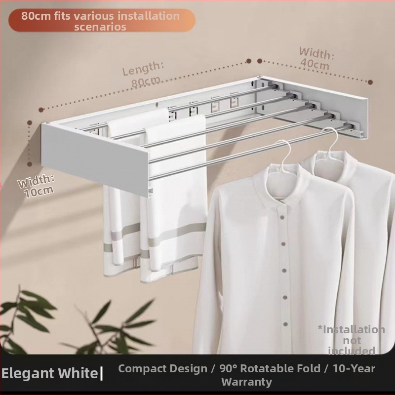 Háztartási összecsukható ruhatartó, falra szerelhető törölközőtartó, fürdőszobai saroktartó, tárolóállvány, WC-szárító műtárgy