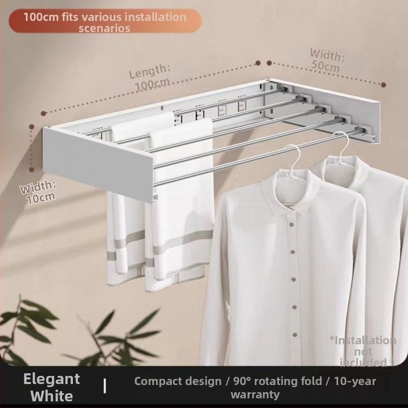 Háztartási összecsukható ruhatartó, falra szerelhető törölközőtartó, fürdőszobai saroktartó, tárolóállvány, WC-szárító műtárgy