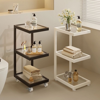 Aukštos klasės tualeto laikymo lentynėlė, grindų vonios kambariui, tualeto tarpo laikymo lentynėlė, siaura tualeto laikymo lentynėlė šalia mažos lentynėlės