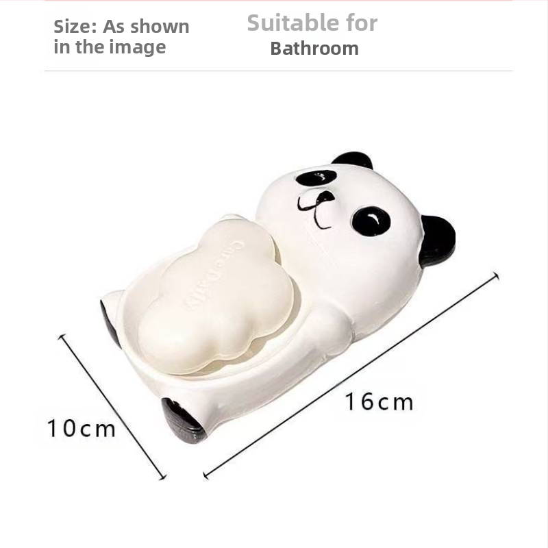 Creative Panda Μπουκάλι Λοσιόν Σαπουνιού Διπλής Χρήσης Πρέσα Μπάνιου Μπουκάλι Διανομής Απολυμαντικό Χεριών Σαπουνιού Υψηλής Αξίας I