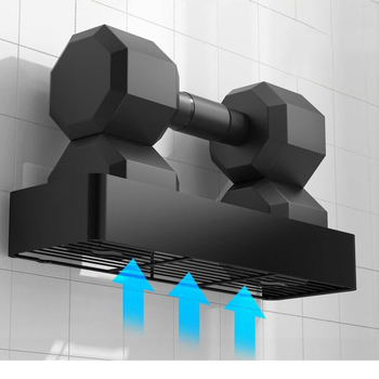 Ράφι Αποθήκευσης Μπάνιου για Διασυνοριακή Χρήση, Μεταλλική Ράφι Αποθήκευσης Είδη Τουαλέτας χωρίς Τρυπήματα Hz003