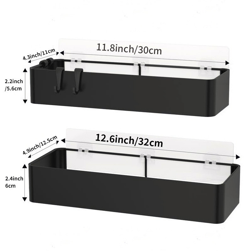 Ράφι Αποθήκευσης Μπάνιου για Διασυνοριακή Χρήση, Μεταλλική Ράφι Αποθήκευσης Είδη Τουαλέτας χωρίς Τρυπήματα Hz003