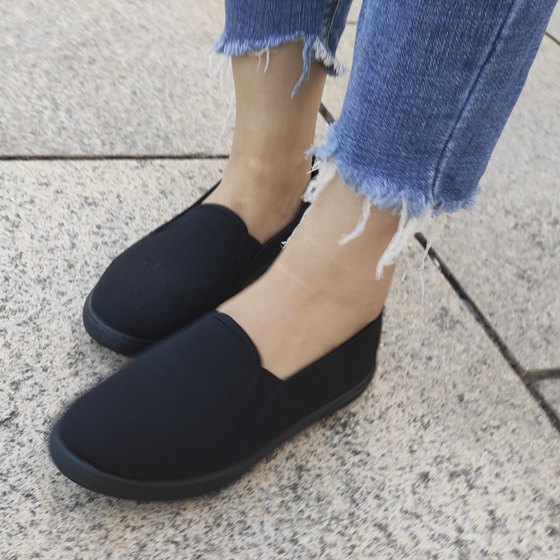 Pantofi albi noi pentru bărbați și femei, pantofi din pânză cu toc plat, pantofi pentru femei, adidași casual cu talpă plată în stil coreean pentru cupluri