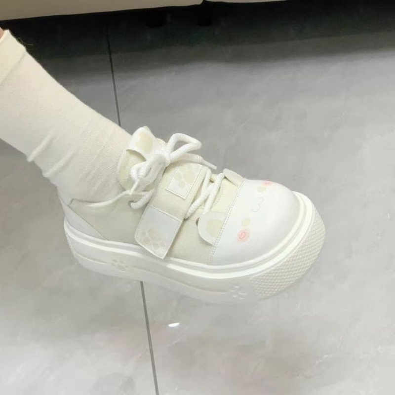 Apvalūs, vilnos pamušalu, mieli, minkšti, mieli, mieli, žieminiai, originalūs, drobiniai, Lolita stiliaus bateliai studentams.