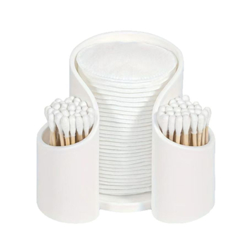 Határokon átnyúló kozmetikai pamut tárolódoboz szépségápolási vattapálcika doboz fésülködőasztal tároló papírpohár fogpiszkáló fogselyem tárolás nagykereskedelem