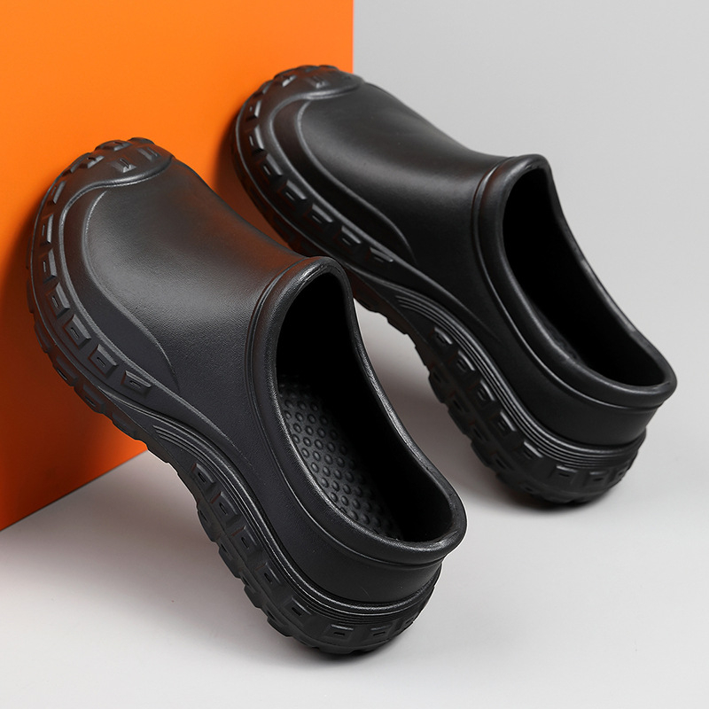 [Furnizare transfrontalieră] Pantofi de bucătar primăvara 2025 noi antiderapante impermeabile casual restaurant hotel pantofi de lucru rezistenți la uzură