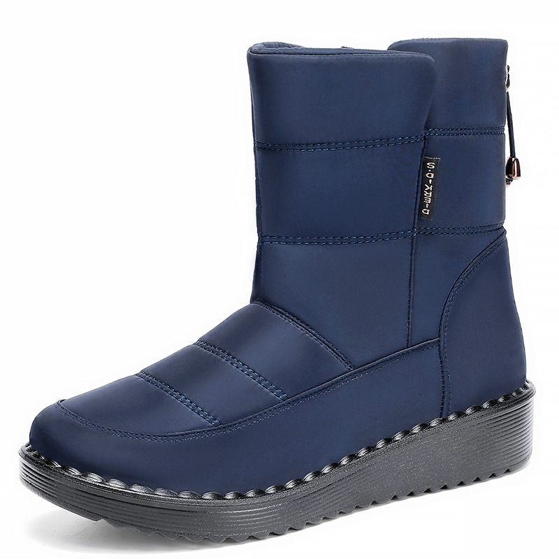 Jinshiyuan 丨Női cipők, pamutcipők, téli csizmák, polár béléssel, vastagított, meleg hótaposók, feldolgozott és egyedi pamutcsizmák