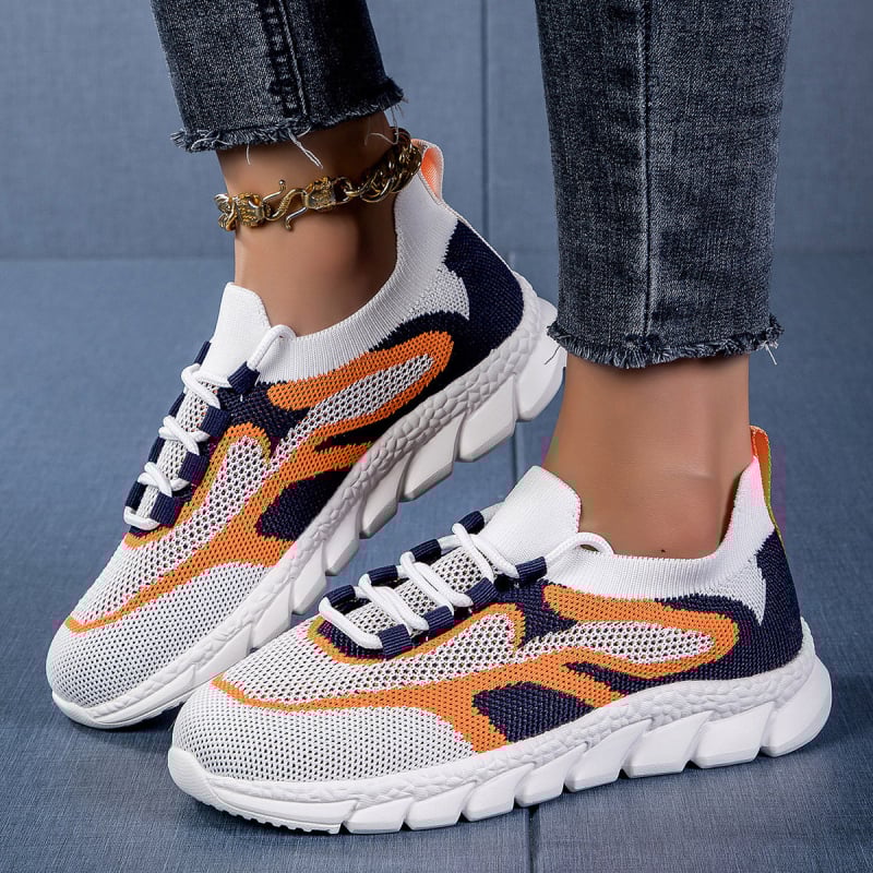 Pantofi sport confortabili cu talpă moale, țesături ușoare și respirabile, la modă, pantofi casual pentru femei, pantofi la modă