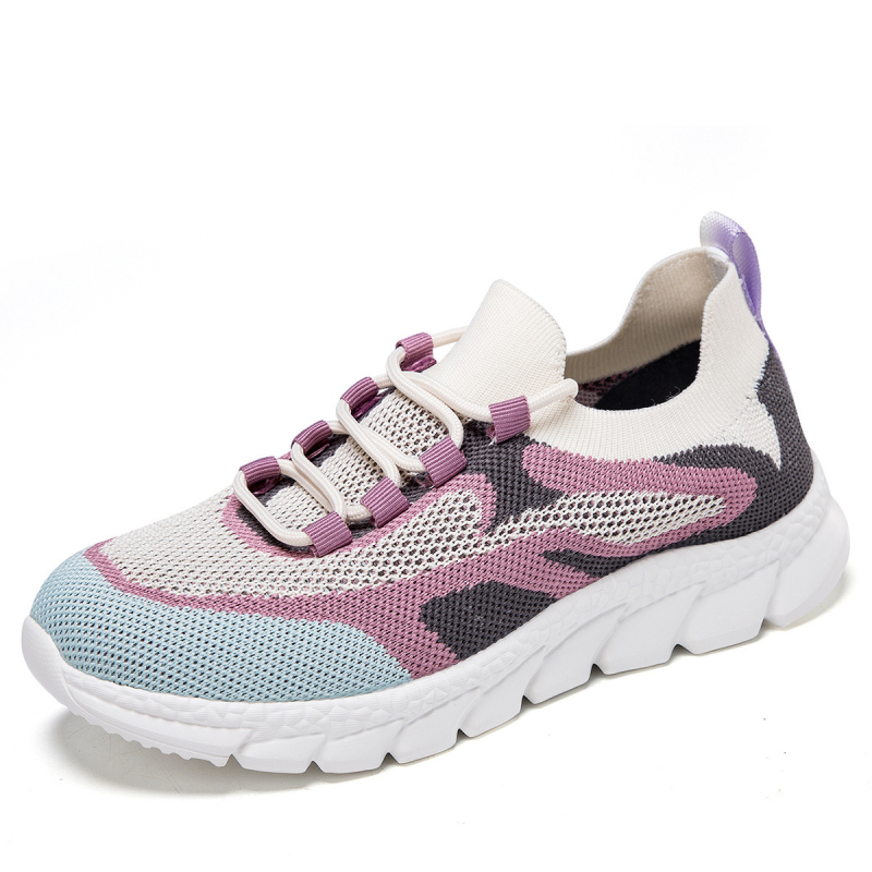 Pantofi sport confortabili cu talpă moale, țesături ușoare și respirabile, la modă, pantofi casual pentru femei, pantofi la modă