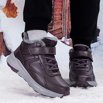 Παπούτσια Ηλικίας Northeast High-top Large Βαμβακερά Παπούτσια Γυναικεία Χειμερινά Παπούτσια με επένδυση από φλις, Ζεστά, Πλεκτά, για Μεσήλικες και Ηλικιωμένες Μητέρες, Αθλητικά Παπούτσια για Περπάτημα για Ηλικιωμένους