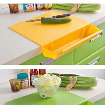 Nauja neslystanti pjaustymo lentelė, dviejų dalių pjaustymo lentelė, presavimo lenta, nuimama saugykla, virtuvės reikmenys, plastikinių pjaustymo lentelių rinkinys