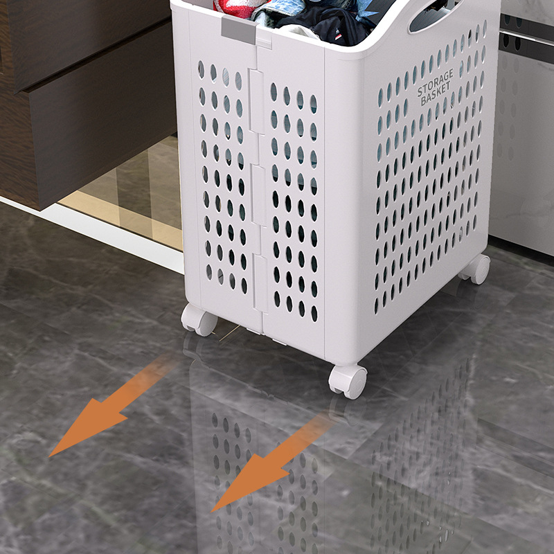Kokkupandav määrdunud pesukorv Majapidamispesukorv Suure mahutavusega riiete hoiukorv Määrdunud pesukorv Vannitoa riiete hoiukorv