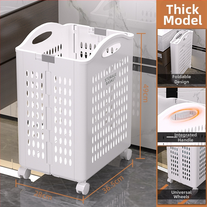 Kokkupandav määrdunud pesukorv Majapidamispesukorv Suure mahutavusega riiete hoiukorv Määrdunud pesukorv Vannitoa riiete hoiukorv