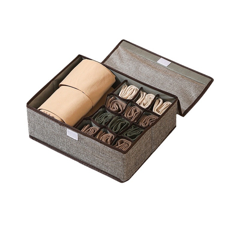 Ch fehérnemű tárolódoboz hálószoba fiókos elválasztó szervező összecsukható fedéllel zokni melltartó tároló varázslatos eszköz