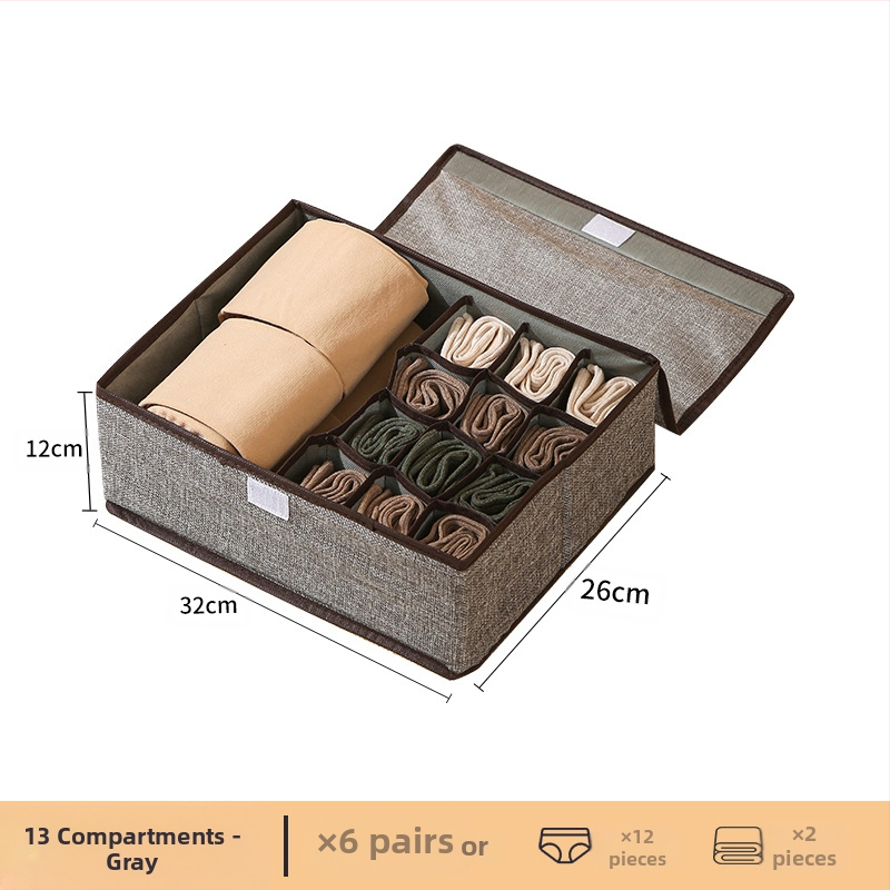 Ch fehérnemű tárolódoboz hálószoba fiókos elválasztó szervező összecsukható fedéllel zokni melltartó tároló varázslatos eszköz