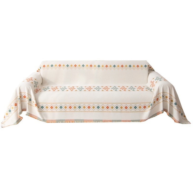 Chenille kanapéhuzat Bohém kanapéhuzat kendő Minden évszakos univerzális macskavédő karcálló párna csúszásmentes teljes huzatú törölköző