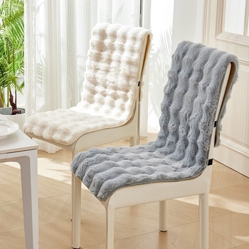 Jänesekarvadega libisemiskindel ühes tükis seljatoe padi talvepadi kontori ühes tükis seljatoe toolipadi