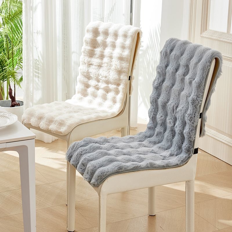 Jänesekarvadega libisemiskindel ühes tükis seljatoe padi talvepadi kontori ühes tükis seljatoe toolipadi