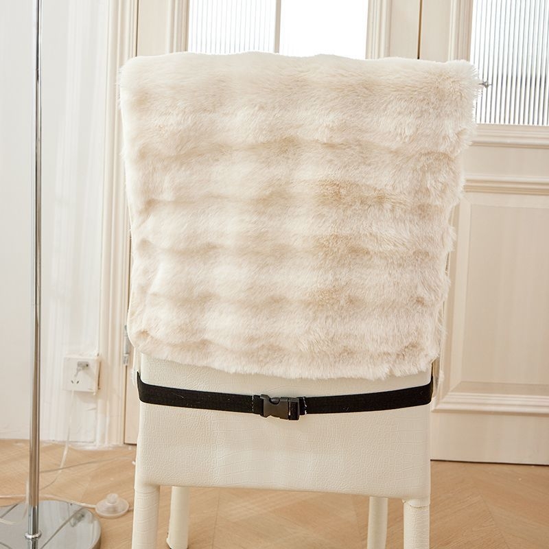 Jänesekarvadega libisemiskindel ühes tükis seljatoe padi talvepadi kontori ühes tükis seljatoe toolipadi