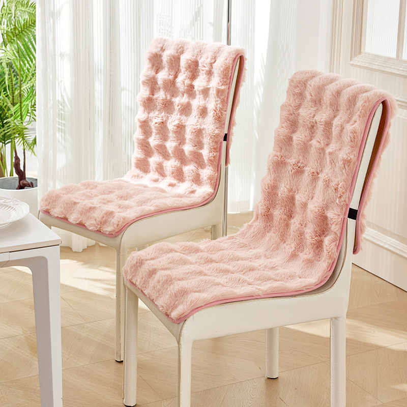 Jänesekarvadega libisemiskindel ühes tükis seljatoe padi talvepadi kontori ühes tükis seljatoe toolipadi