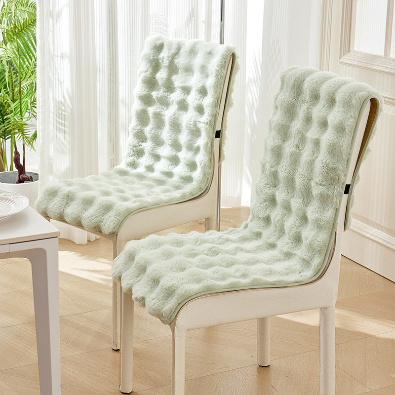 Jänesekarvadega libisemiskindel ühes tükis seljatoe padi talvepadi kontori ühes tükis seljatoe toolipadi