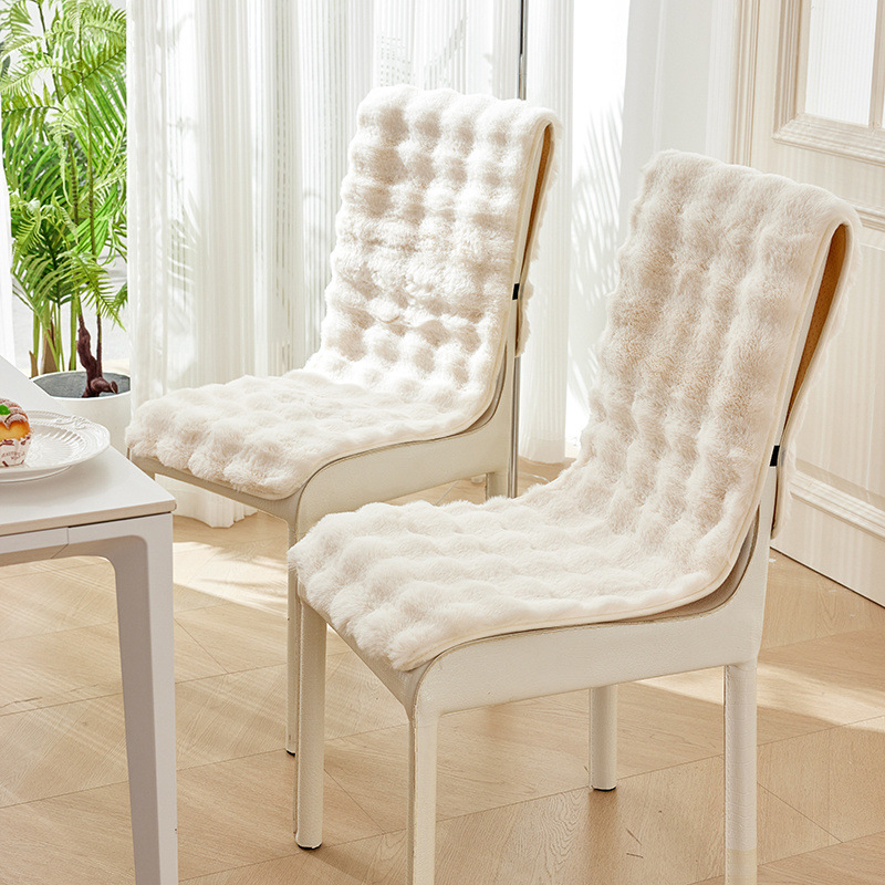 Jänesekarvadega libisemiskindel ühes tükis seljatoe padi talvepadi kontori ühes tükis seljatoe toolipadi