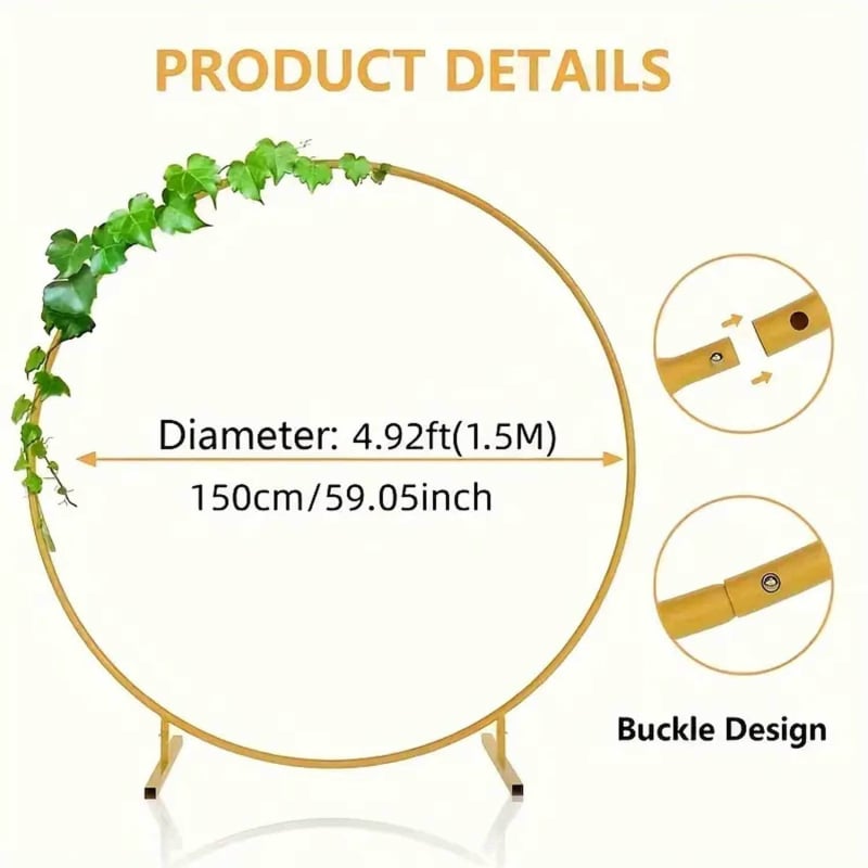 Geležinio žiedo balionų arkos laikiklio komplektas, vieno vamzdžio laikiklis, vestuvių fonas, dekoratyvinis stovas, vestuvių apvali balionų arka