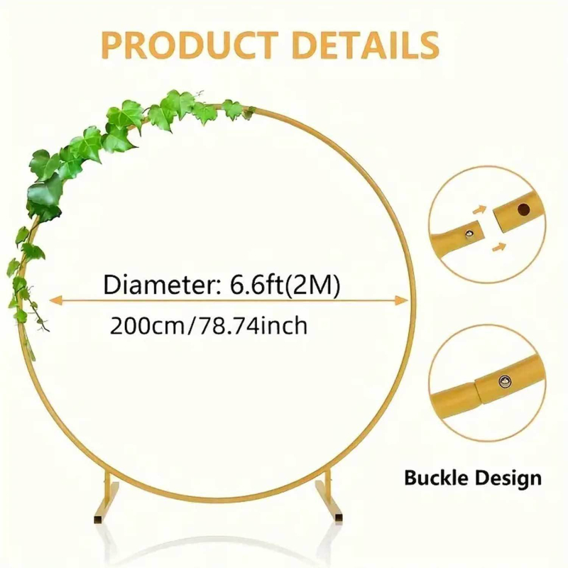 Geležinio žiedo balionų arkos laikiklio komplektas, vieno vamzdžio laikiklis, vestuvių fonas, dekoratyvinis stovas, vestuvių apvali balionų arka